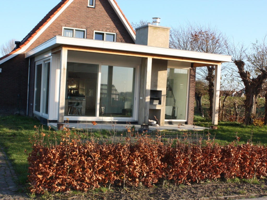 Verbouwen en uitbreiden woning, Paardendijk 1 Zaamslag