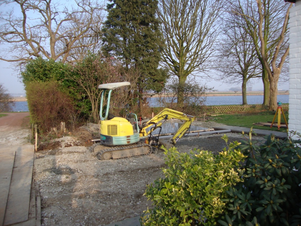 Carport met garage