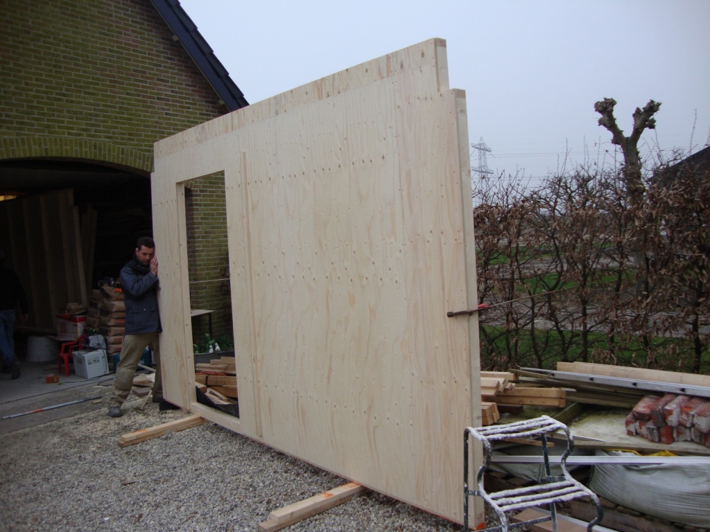 Carport met garage