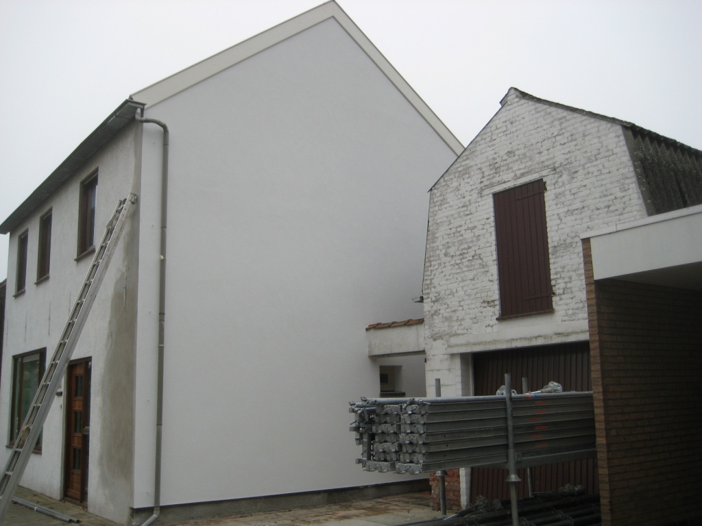 Gevelrenovatie woning